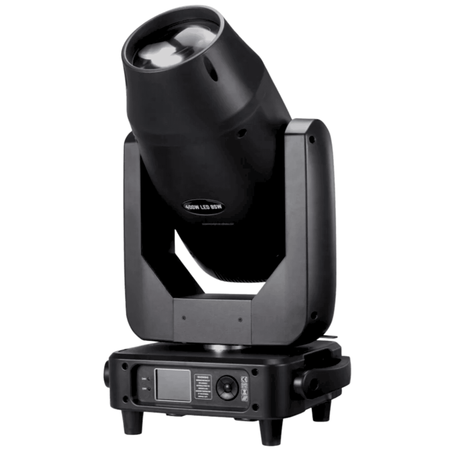 Coppia Teste Mobili 400W CMY 3IN1 LED professionale con ruota Colori e Zoom WISDOM 1