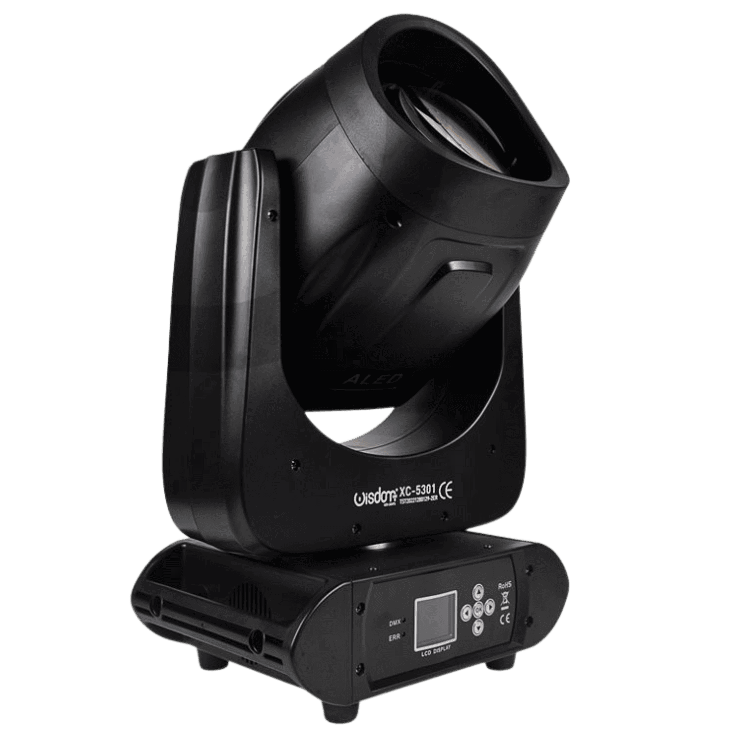 Coppia Testa Mobile LED BEAM 230W Cobos Prisma Spot con FlightCase Wisdom Line Pro 1