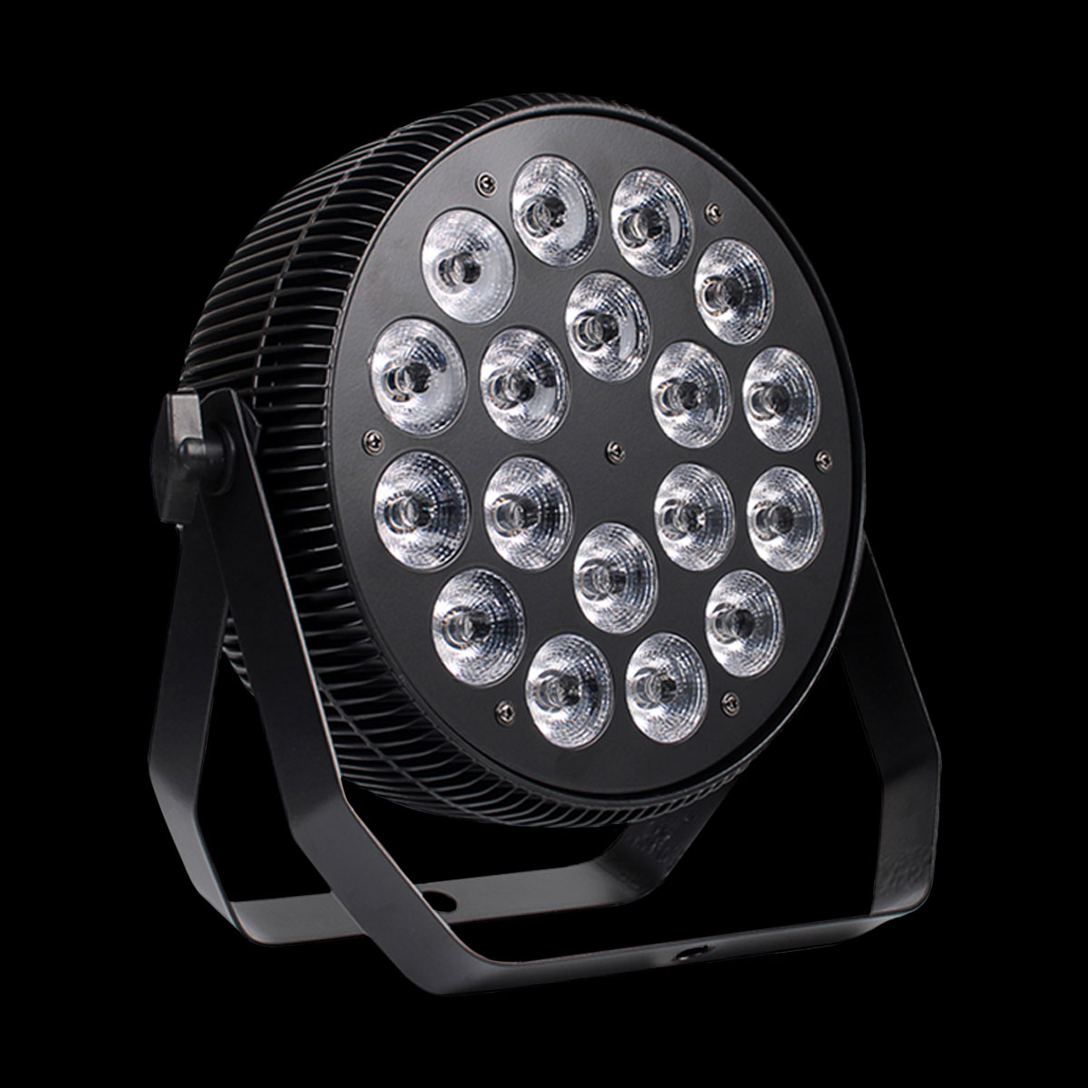 Par_LED_Slim_RGBW_4_in_1 Par LED 18x10 RGBW su Sfondo Nero