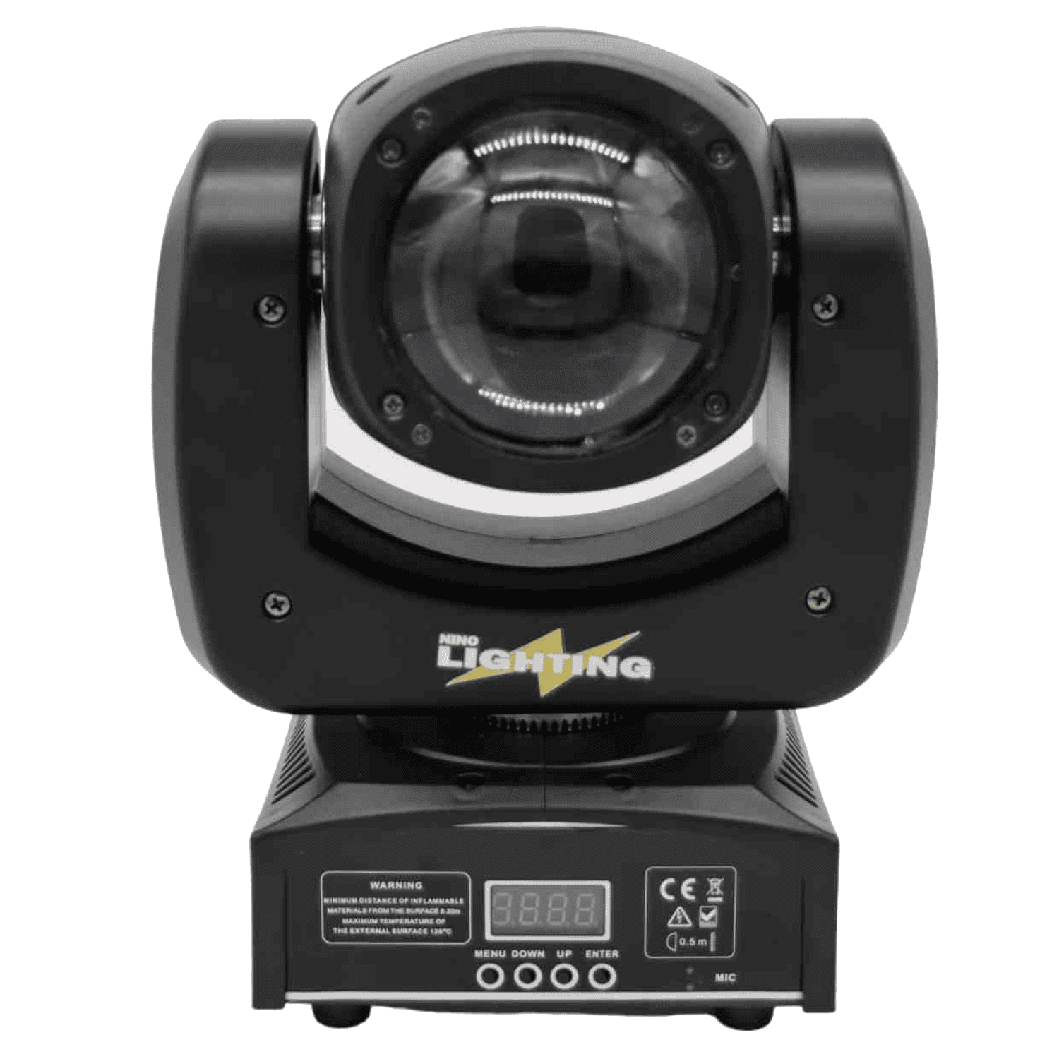 Mini-Testa-Mobile-singola-LED-BEAM-RGBW-100w-Moving-Head-Alimentazione-VDE-DMX