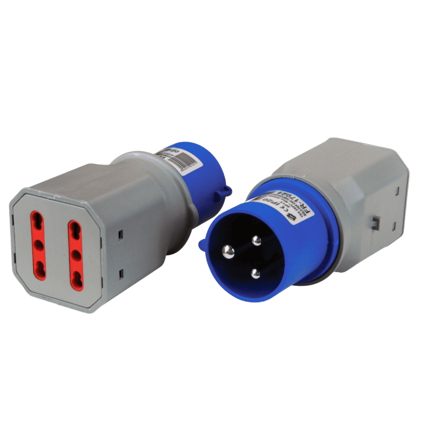 Spina Adattatore FR-17021 A 3P 16A IP20 Per Utilizzo Industriale E Domestico
