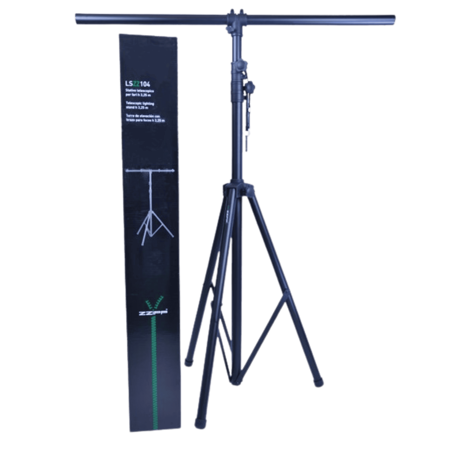 Supporto Stativo Telescopico ZZIPP LSZZ104 Per Fari Con Asta A T 1