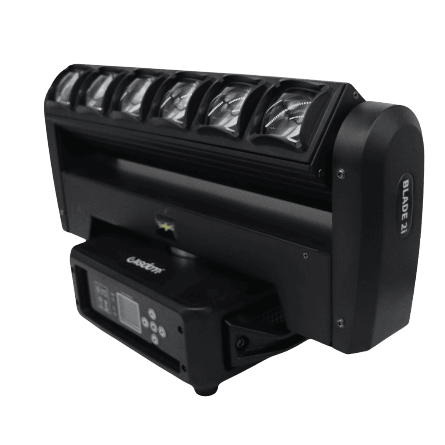 4 Barre LED Blade 2i 6x40W RGBW 4in1 con fascio Beam Pixel:Strobo Flightcase WISDOM Top Line Pro 1