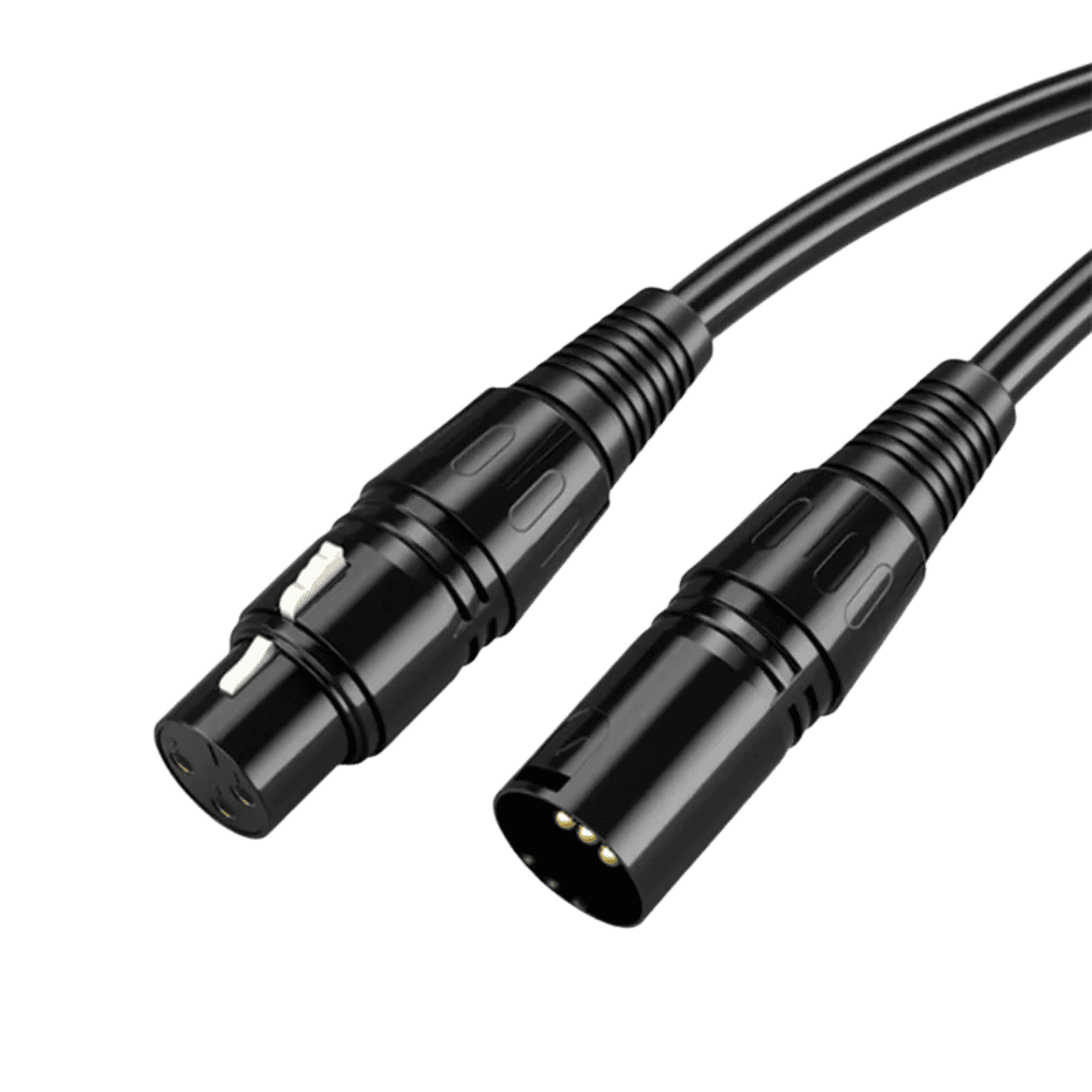 Cavo DMX Bilanciato Da 1,5 Mt Professionale Connettore Maschio:Femmina A 3 Pin