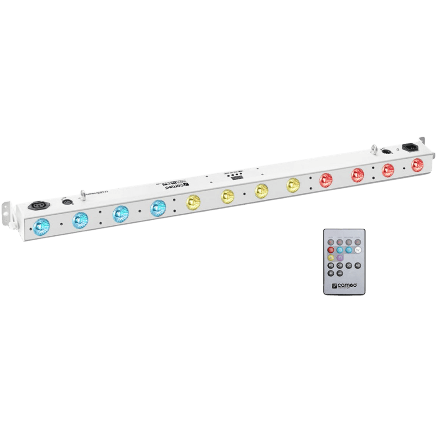 Barra Cameo TRIBAR 200 IR a 12 LED tricolore da 12x3W con Telecomando 3