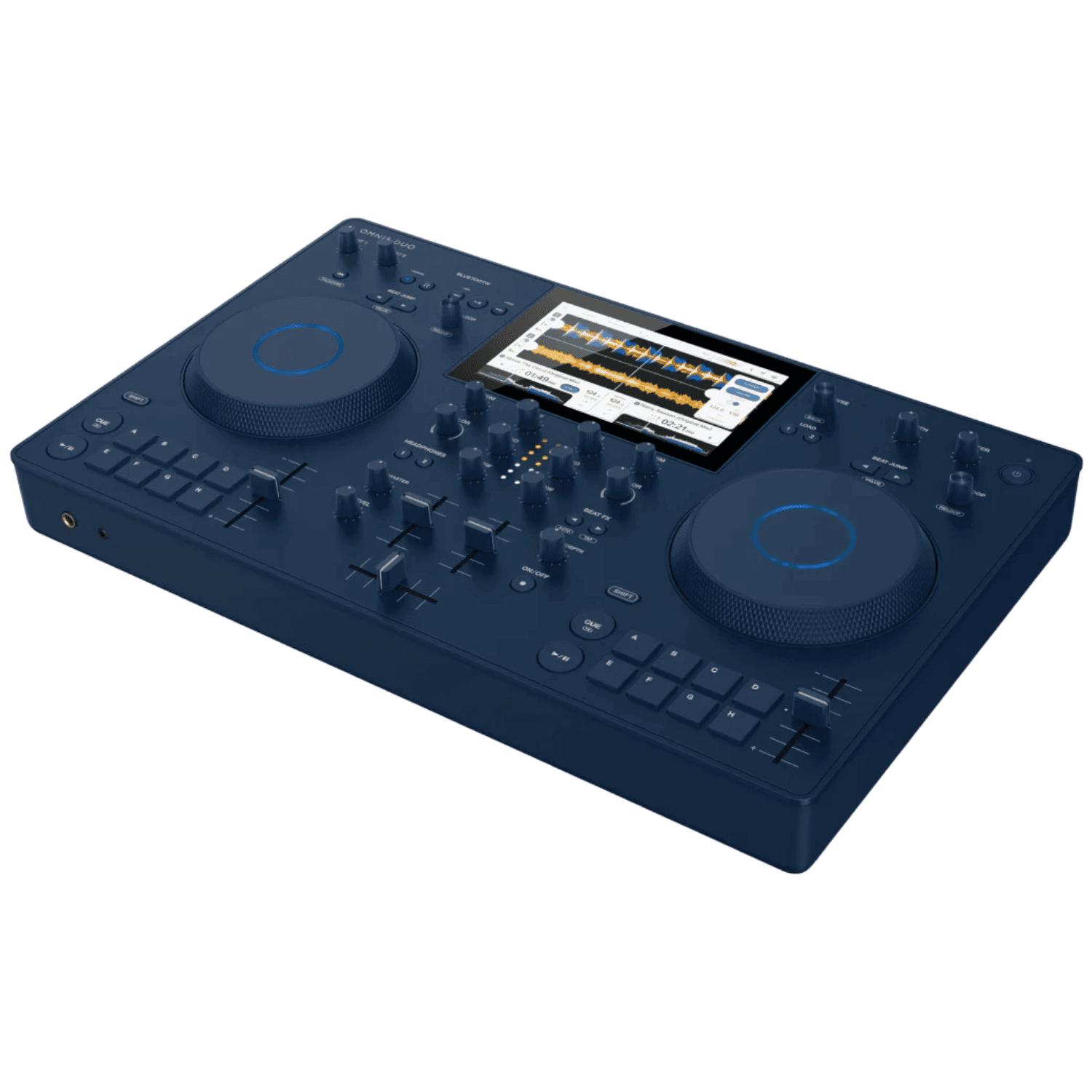 Consolle ALPHATETA OMNIS-DUO all-in-one a 2 deck per DJ 1