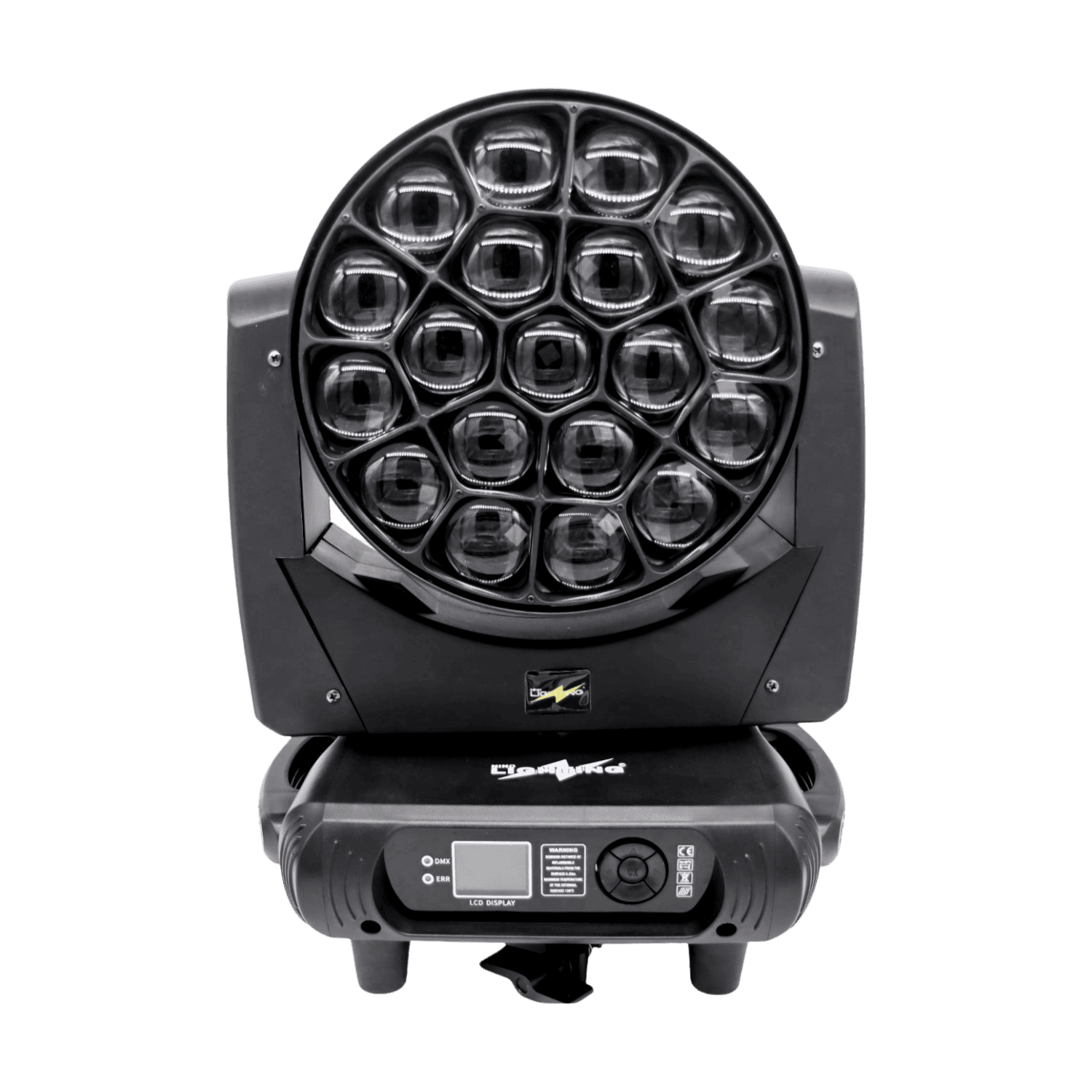 Coppia Testa Mobile LED 19x40W RGBW Wash New Model Bee Eye Zoom 2