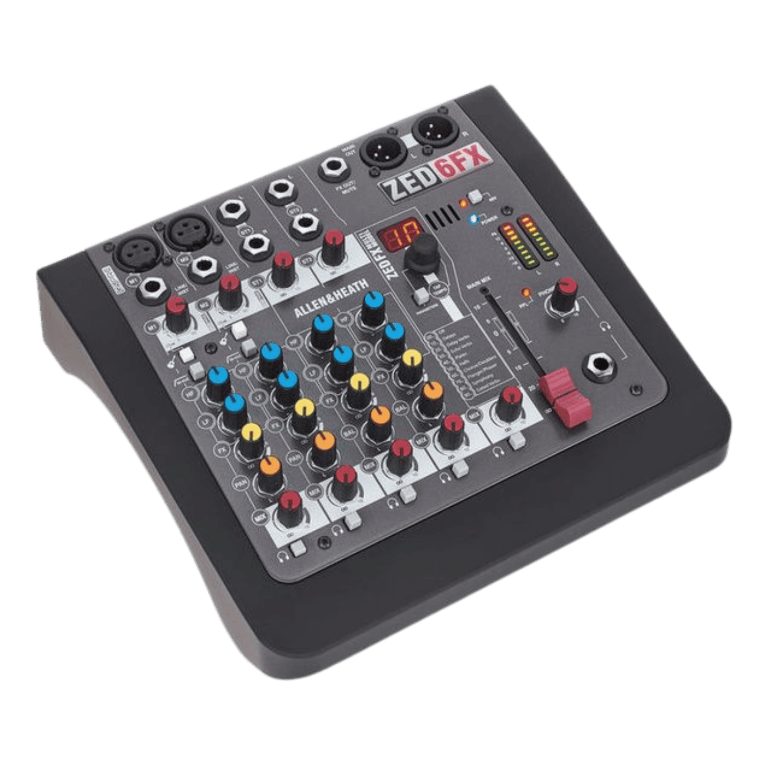 Mixer ALLEN & HEATH ZED-6 FX a 6 canali per DJ con Multieffetto DSP 3