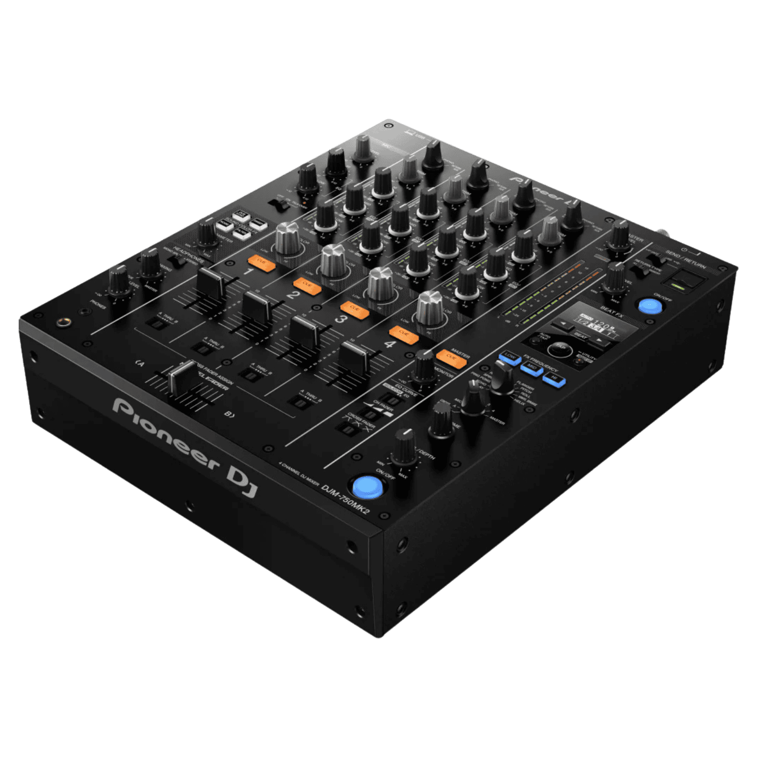 Mixer Pioneer DJM-750MK2 a 4 canali con Sound Colour e Beat FX per DJ 1