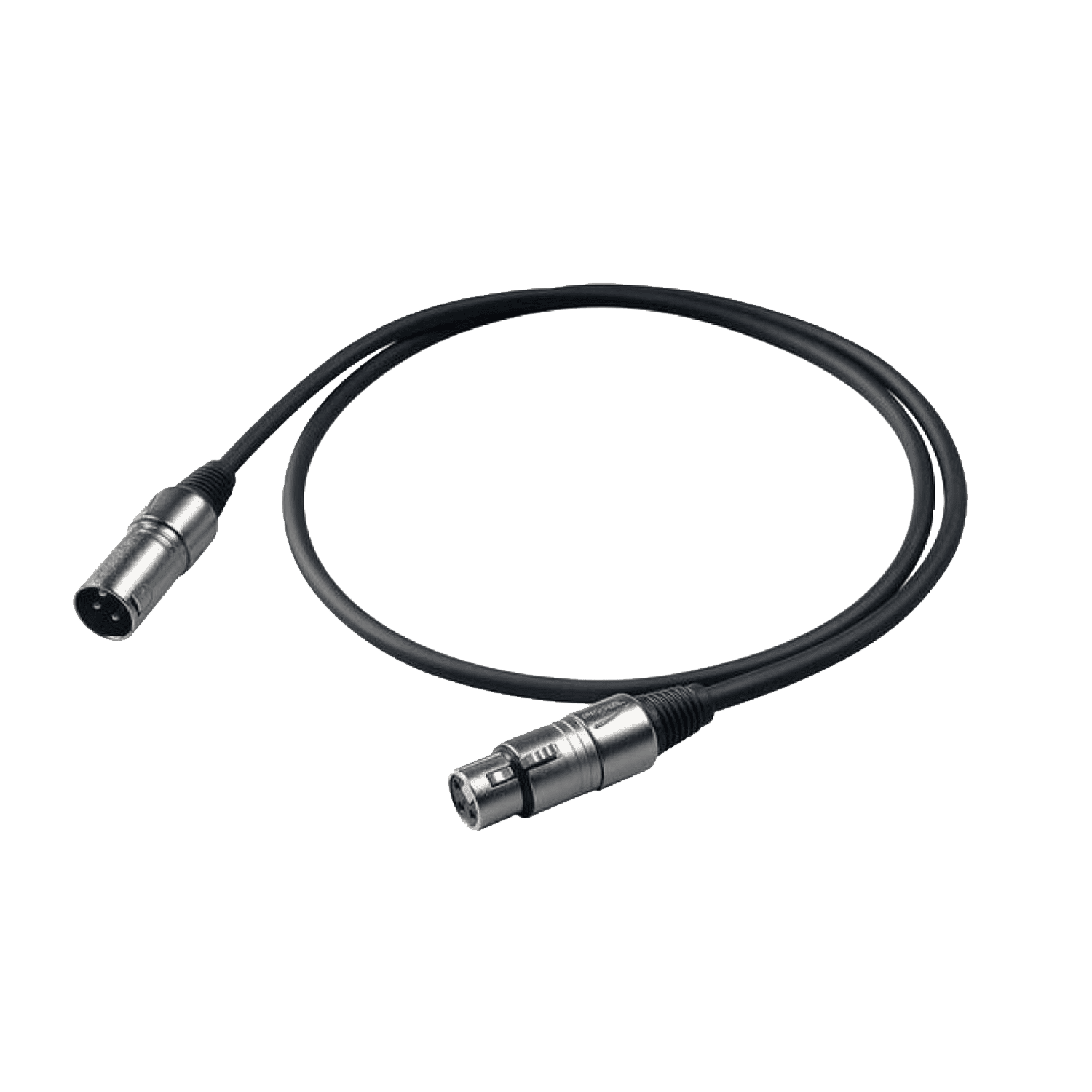 Cavo-PROEL-BULK250LU20-XLR-DMX-bilanciato-da-20-Mt-connettore-Maschio-Femmina-a-3-Pin