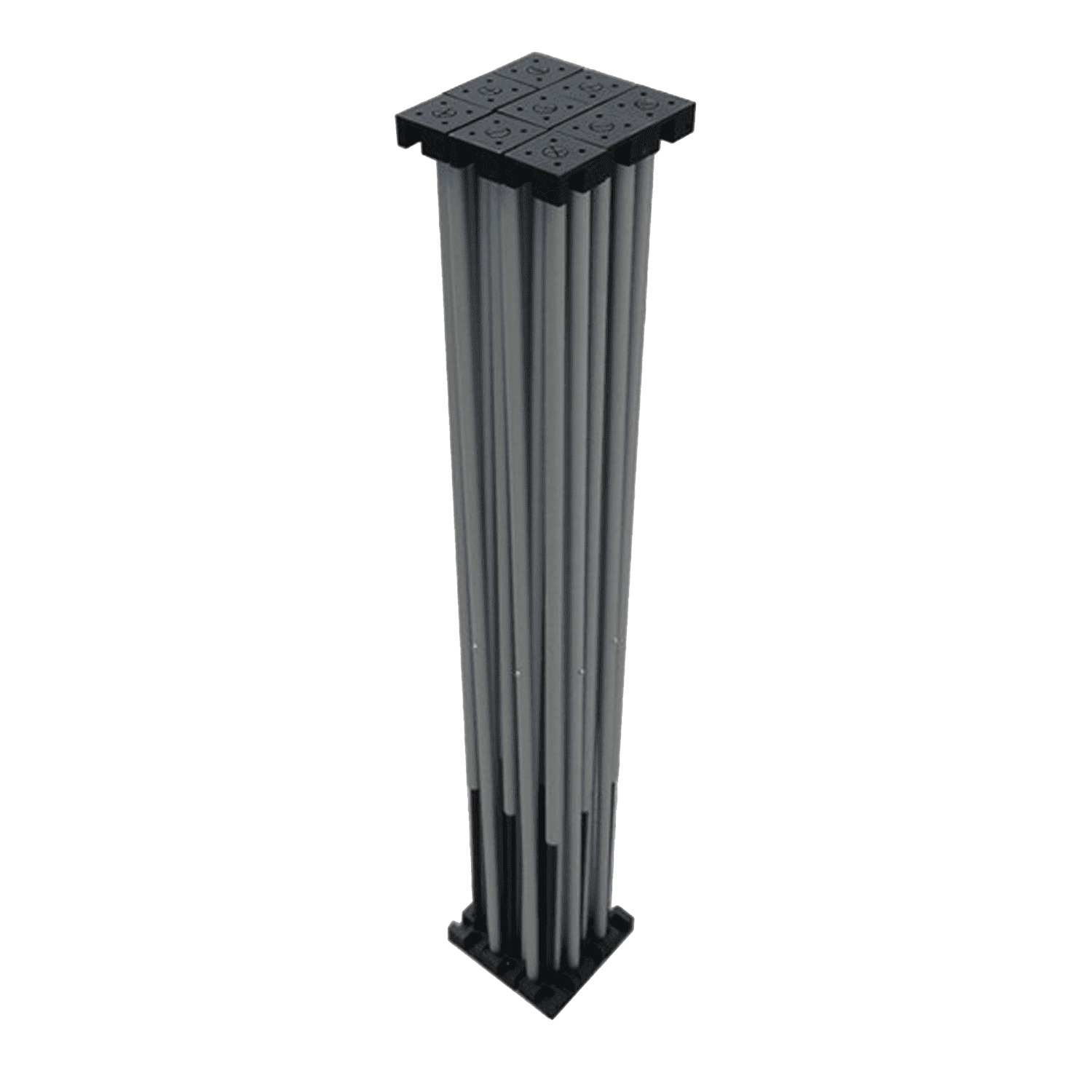 Base-Telescopica-Riser-ZZIPP-ZZTSH20-per-scalino-ZZTMS30-con-teste-appoggio-in-Nylon