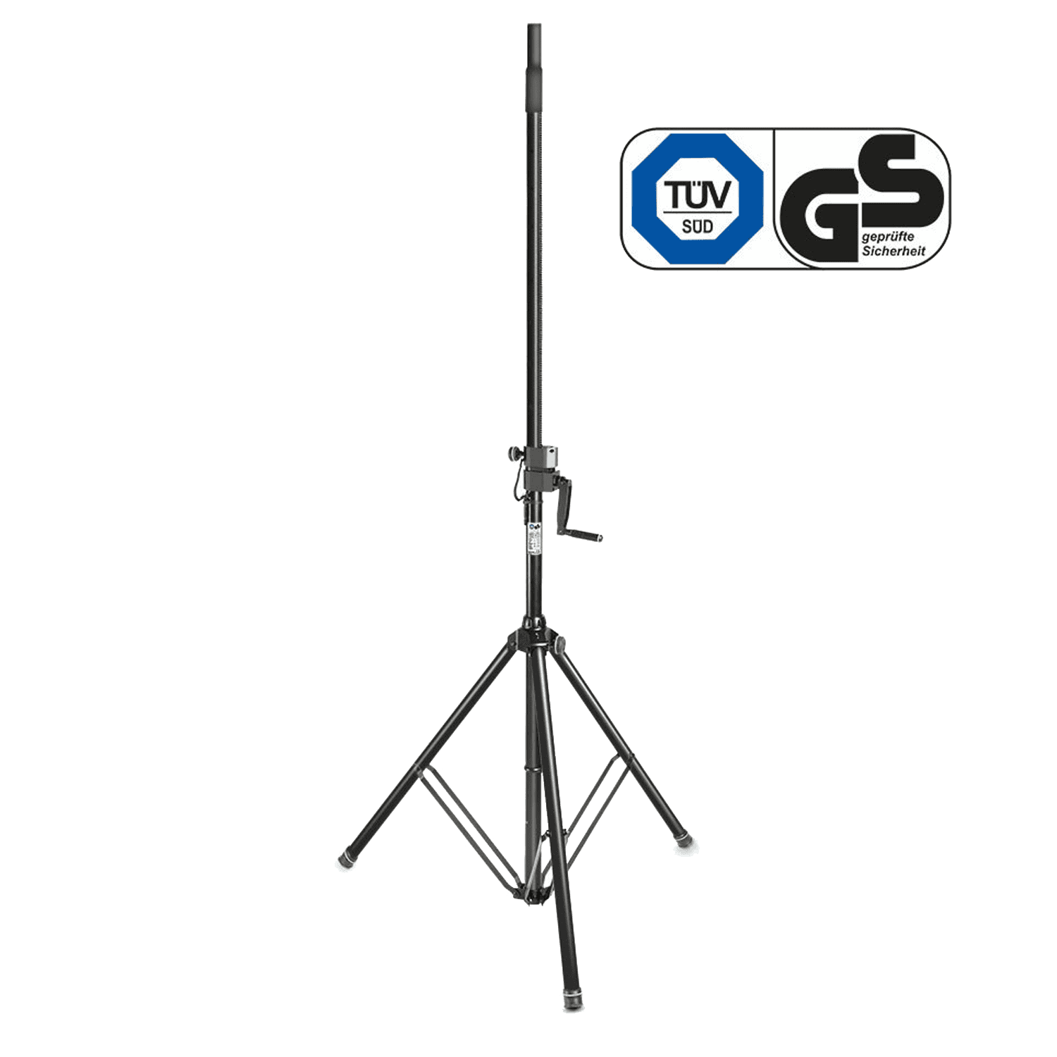 Supporto-stativo-telescopico-Gravity-SP-4722-B-a-manovella-per-casse-diffusori-Audio