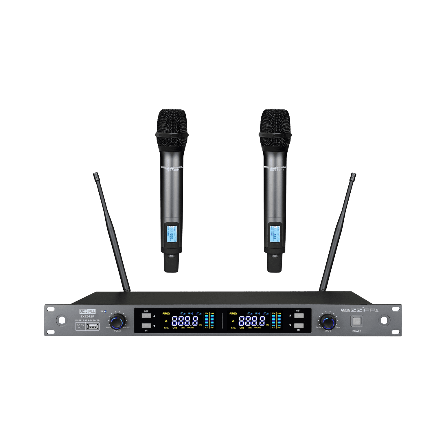 Sistema-radiomicrofono-ZZIPP-TXZZ420-a-canali-UHF-2×48-CH-con-2-microfoni-palmari