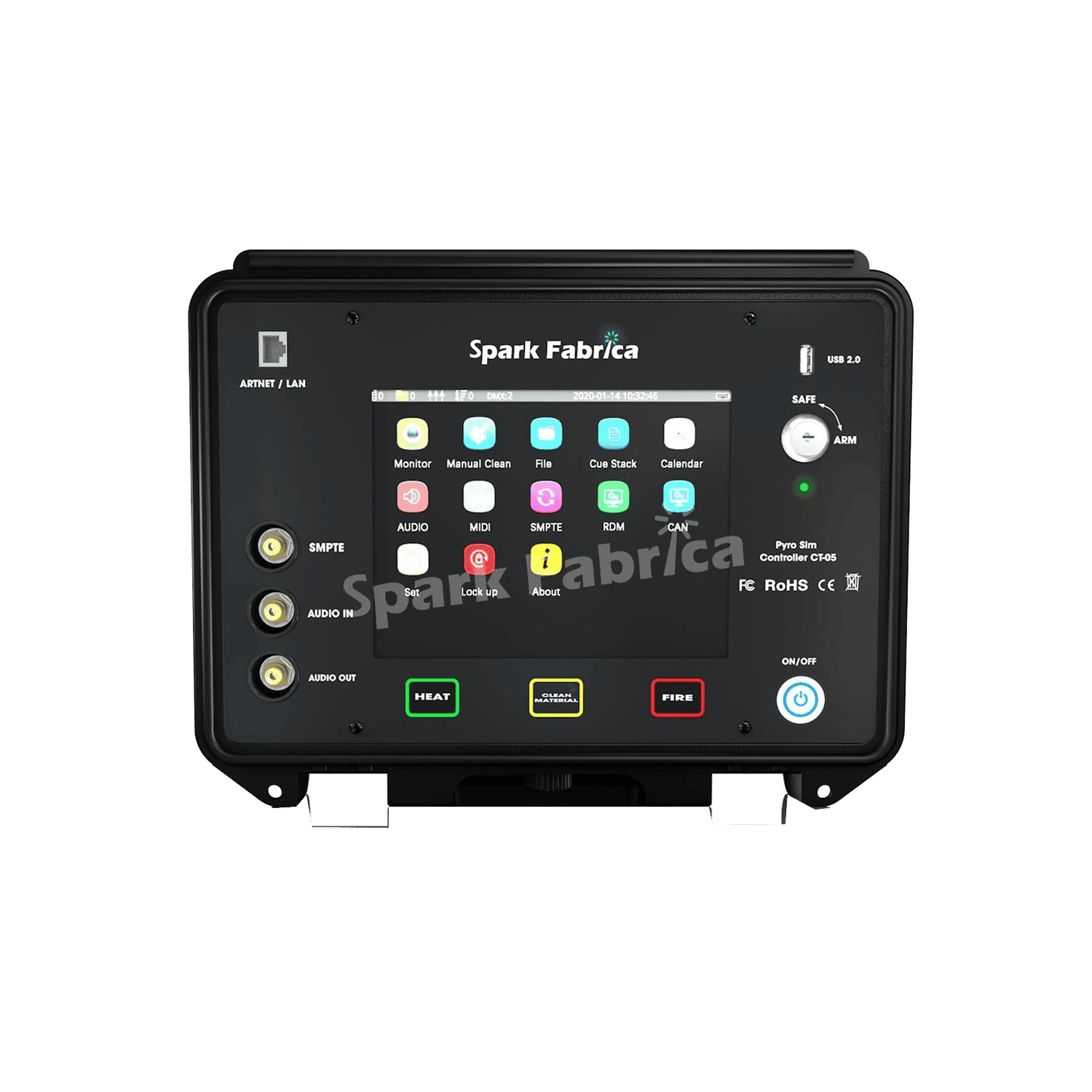 Consolle-digitale-CT-05-per-effetti-speciali-Audio-Video-e-Macchine-Spark-Fabrica