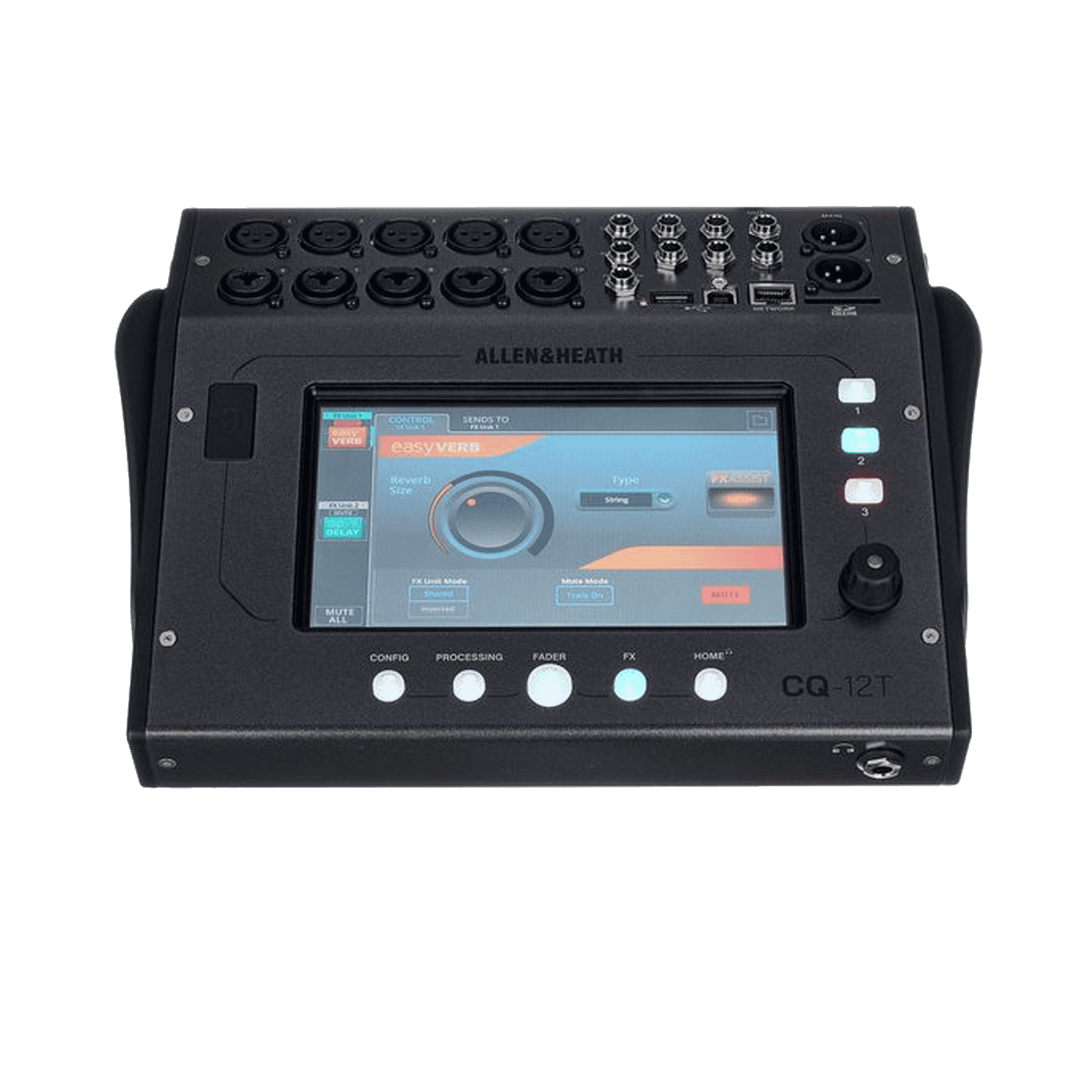 Mixer-ultra-compatto-ALLEN-&-HEATH-CQ-12T-digitale-con-schermo-Touchscreen-e-Bluetooth