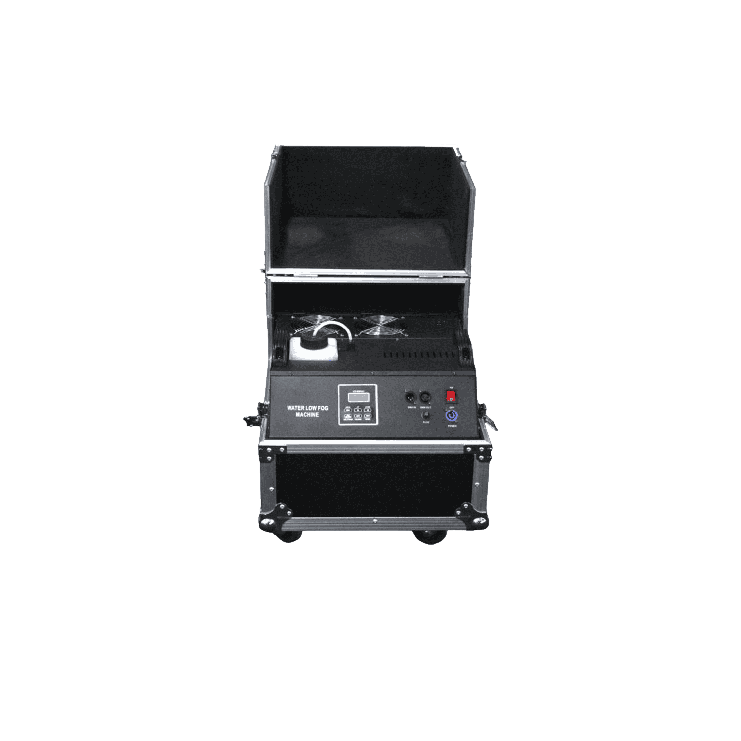 Macchina-del-fumo-basso-Low-Smoke-Machine-4000W-con-controllo-DMX-e-Telecomando