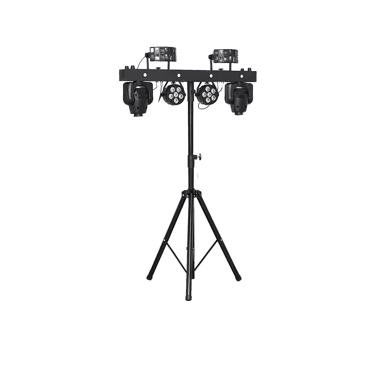 Set-up-luci-illuminazione-Vortex-Bar-con-stativo-regolabile-e-flight-case-in-omaggio