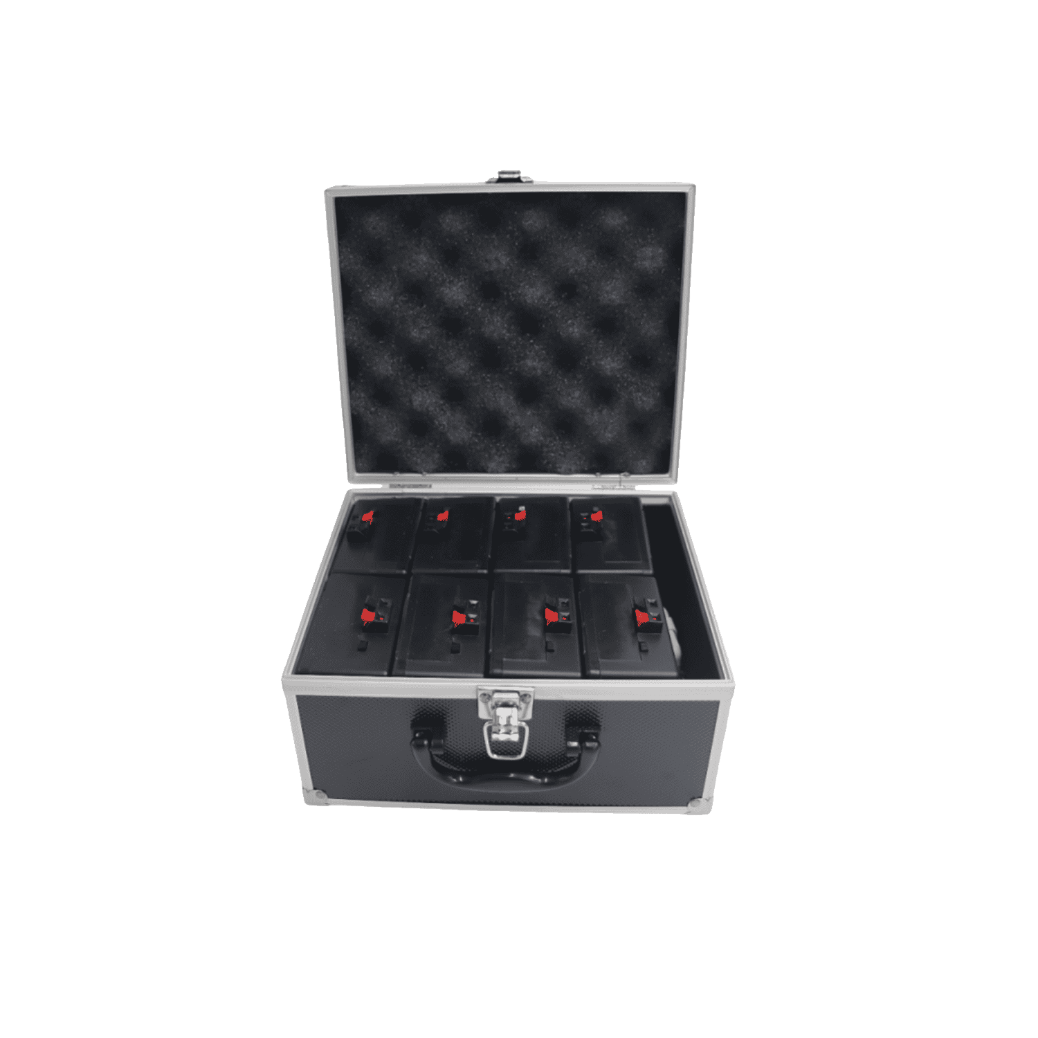 Kit-Valigetta-di-8-Accenditori-a-Pile-per-Fontane-Medie-pirotecniche-Usa-e-Getta-con-Doppio-Telecomando
