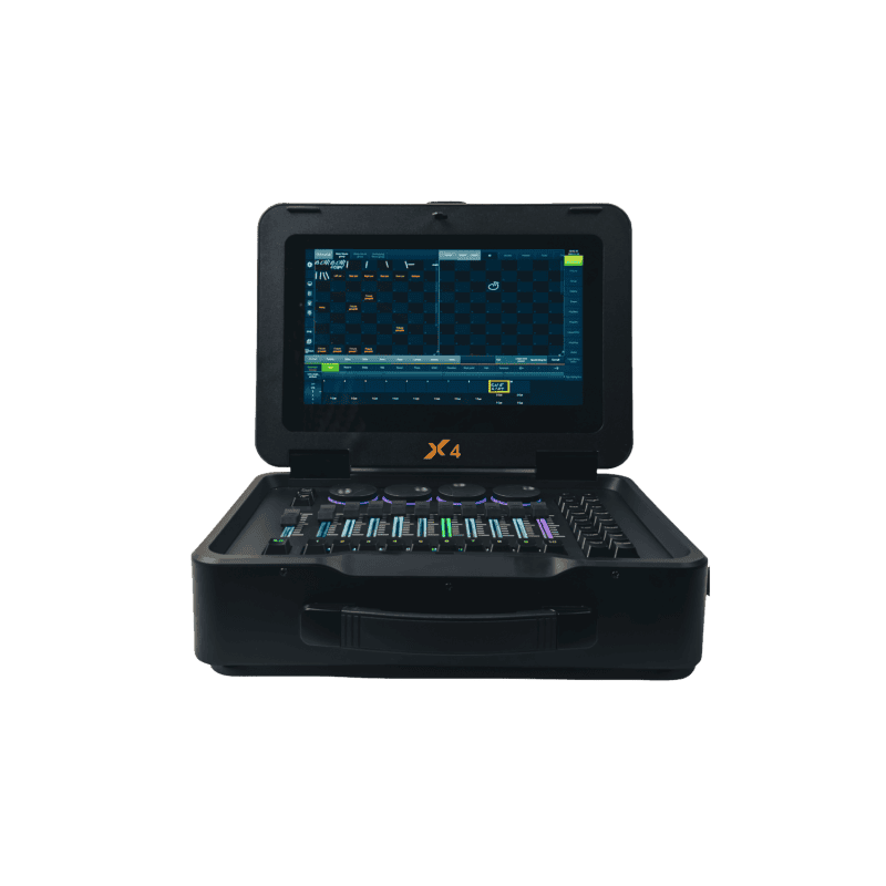 LAMPO baton x4 Centralina luci professionale 4 universi con borsa di trasporto kingkong 1