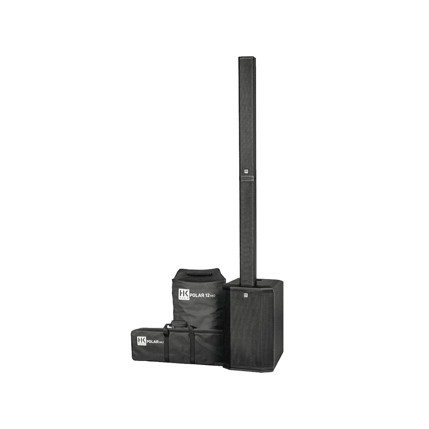 Sistema-Audio-PA-a-Colonna-HK-AUDIO-Polar-12-MKII-con-Subwoofer-da-12โ-e-Bluetooth