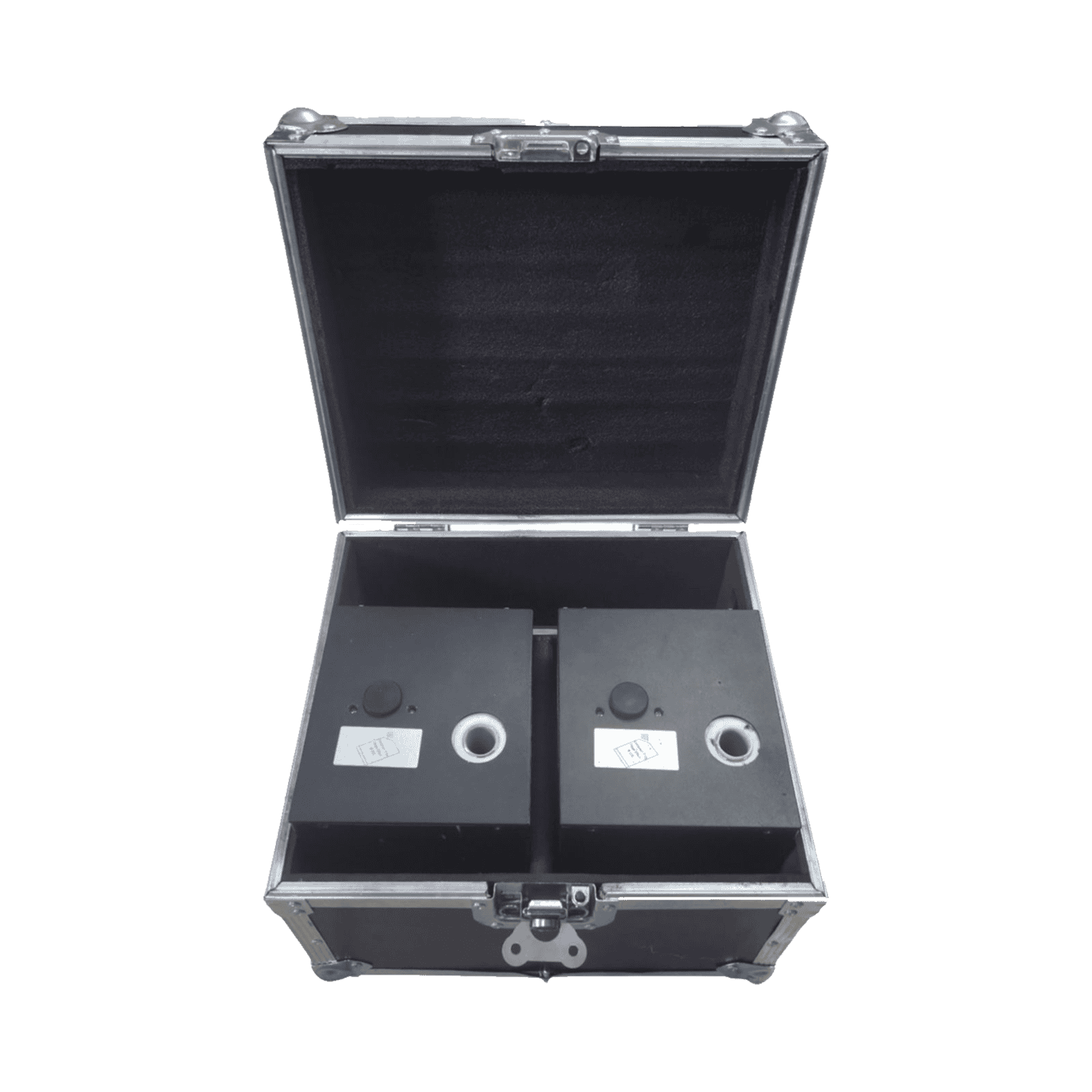 Coppia-Spark-600w-BLACK-Spark-Machine-con-Flightcase