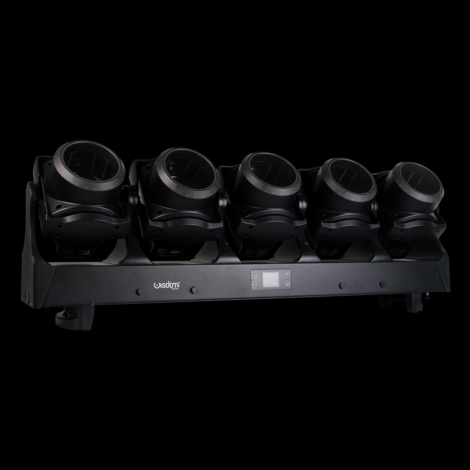 Barra_LED_Motorizzata_Professionale Barra LED Motorizzata Professionale su Sfondo Nero